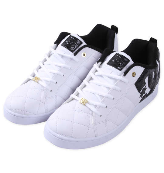 DCSHOES スニーカー(ALLIANCE SE SN) ホワイト×ブラックプリント