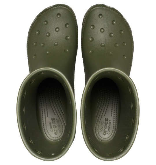 crocs ブーツ(CLASSIC BOOT) アーミーグリーン