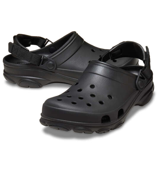 crocs サンダル(ALL TERRAIN CLOG) ブラック×ブラック