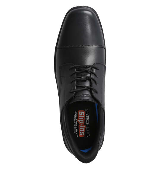 SKECHERS ビジネスシューズ(SLIP-INS RELAXED FIT CASWELL) ブラック