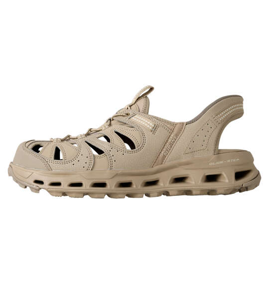 SKECHERS サンダル(SLIP-INS GLIDE-STEP TRAIL SANDAL) タン