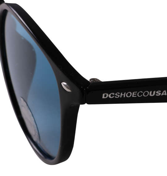DCSHOES 26ROUNDサングラス ブラック×ライトブルー