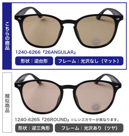 DCSHOES 26ANGULARサングラス ブラック×ブラウン