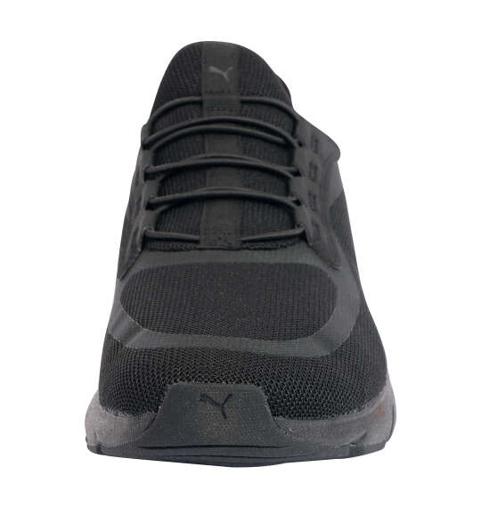 PUMA スニーカー(SOFTRIDEフレックスレースEASE IN ALTワイド) プーマブラック×プーマブラック