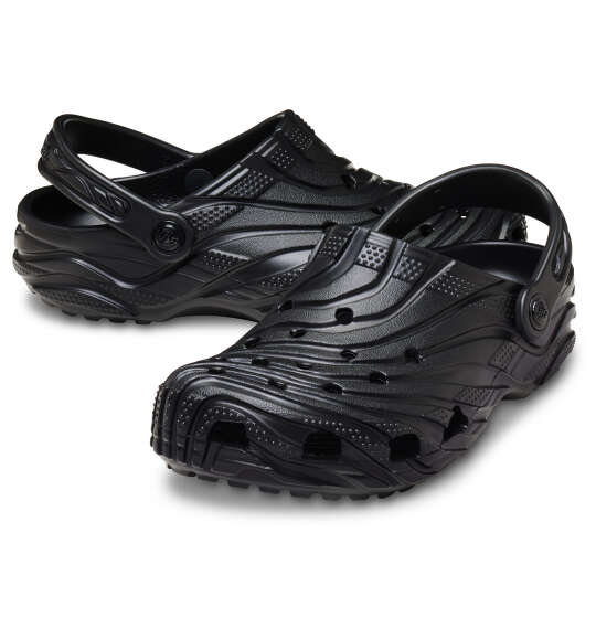 CROCS サンダル(CLASSIC EROSION CLOG) ブラック
