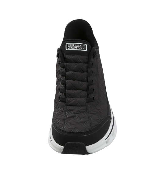 SKECHERS スニーカー(SLIP-INS GO WALK GLIDE-STEP2.0-COZY WALKER) ブラック×ホワイト