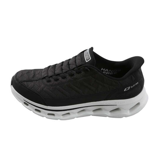 SKECHERS スニーカー(SLIP-INS GO WALK GLIDE-STEP2.0-COZY WALKER) ブラック×ホワイト
