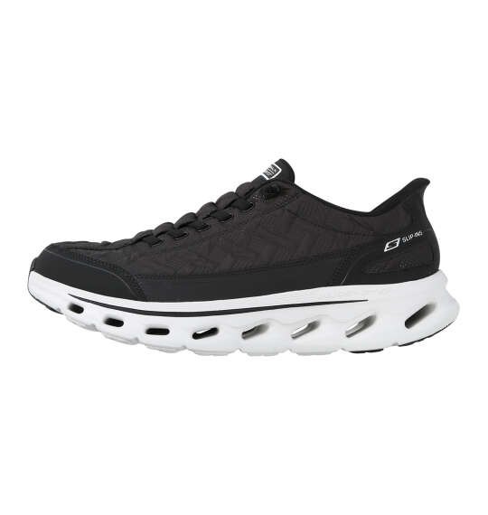 SKECHERS スニーカー(SLIP-INS GO WALK GLIDE-STEP2.0-COZY WALKER) ブラック×ホワイト