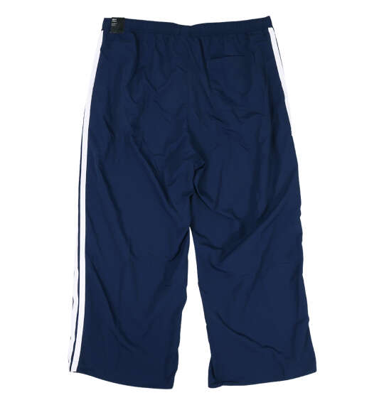 adidas 3ST WVウーブントラックパンツ ナイトインディゴ×ホワイト