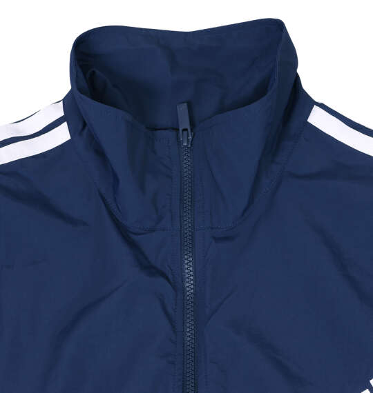 adidas 3ST WVウーブントラックジャケット ナイトインディゴ×ホワイト