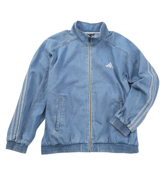 adidas STADIUMウォッシュデニムジャケット クリスタルスカイ