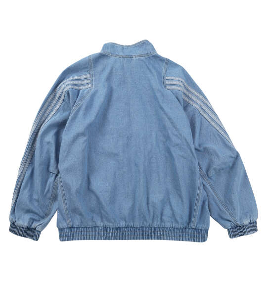 adidas STADIUMウォッシュデニムジャケット クリスタルスカイ