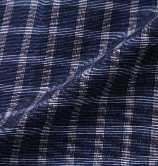 Take More 2P先染め布帛トランクス ネイビー系チェック×ネイビー系ストライプ