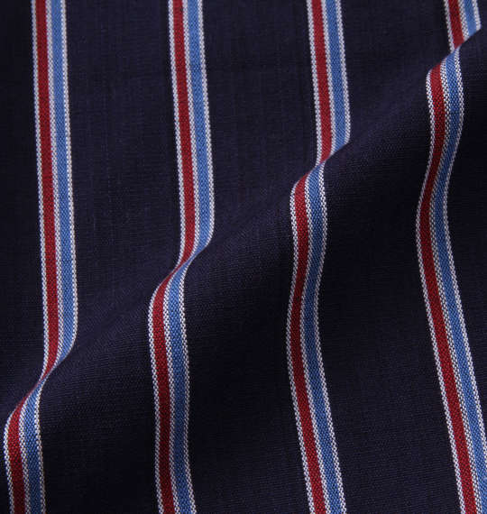 Take More 2P先染め布帛トランクス ネイビー系チェック×ネイビー系ストライプ