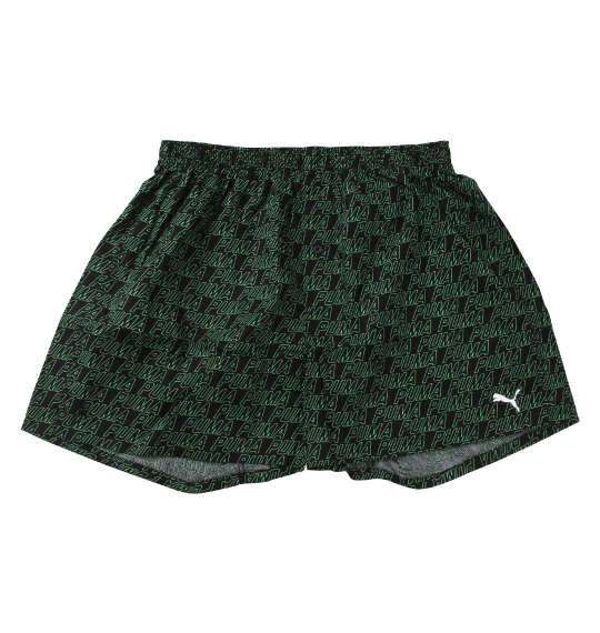 PUMA 2Pナナメロゴプリントトランクス ネイビー×ブラック