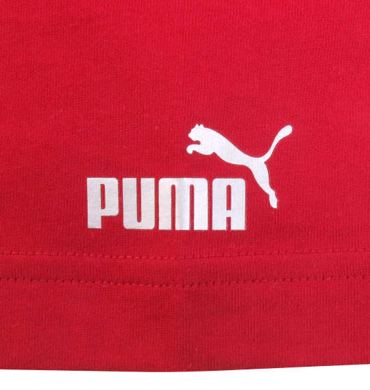 PUMA 抗菌防臭半袖シャツ レッド