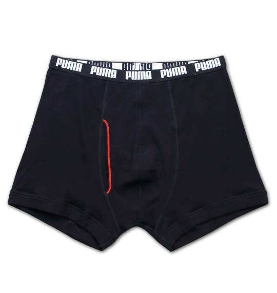 PUMA 2Pボクサーパンツ ブラック