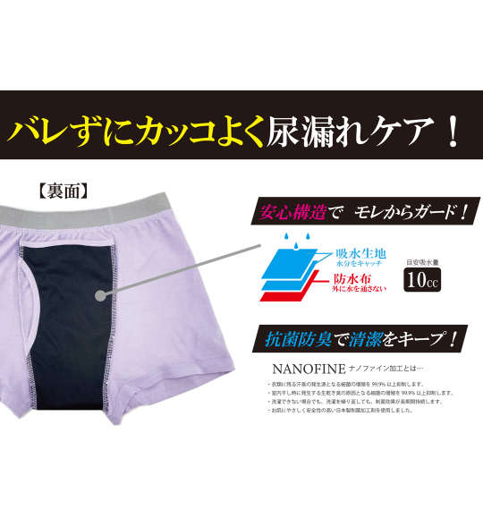 KEEP GUARD 尿漏れパンツ ヒョウ柄