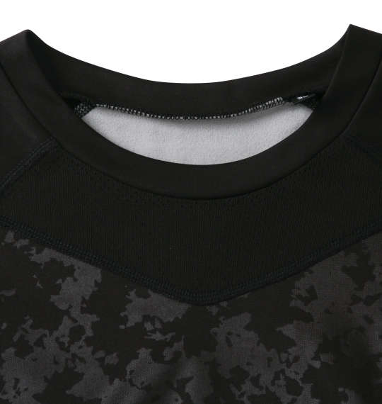 BREEZE/TEX HYPER 長袖丸首Tシャツ ブラック