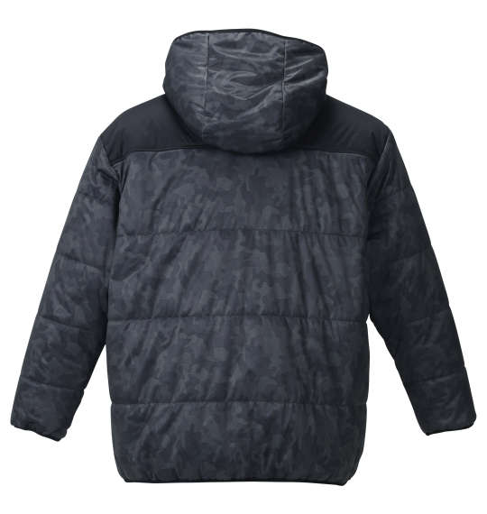 OUTDOOR PRODUCTS カット×裏フィルム中綿キルトジャケット ブラック