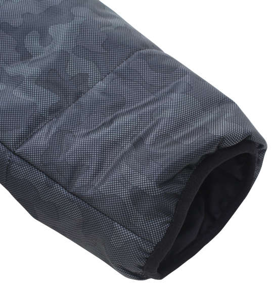 OUTDOOR PRODUCTS カット×裏フィルム中綿キルトジャケット ブラック