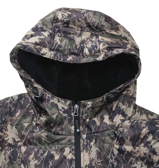 OUTDOOR PRODUCTS カット×裏フィルム中綿キルトジャケット カーキ