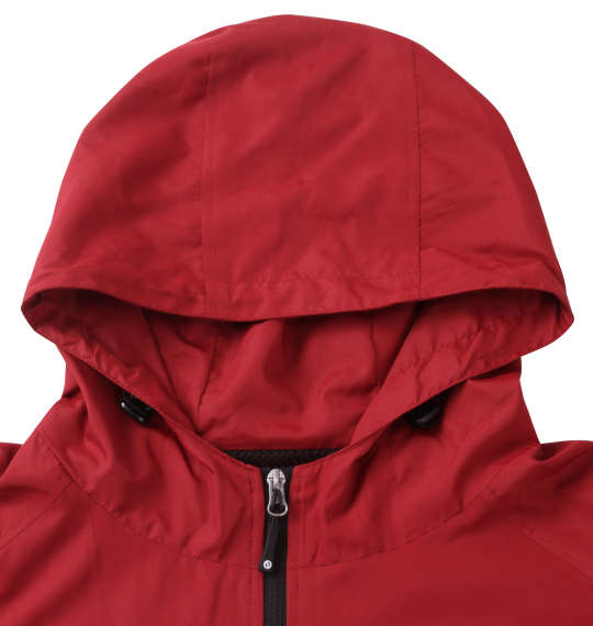 OUTDOOR PRODUCTS 240Tデュスポ裏メッシュウインドブレーカー レッド