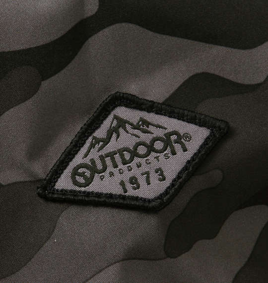 OUTDOOR PRODUCTS カット×裏フィルム中綿キルトジャケット ブラック