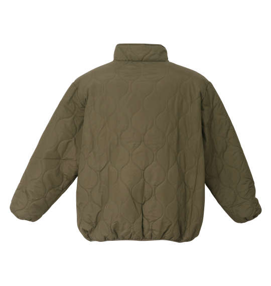 OUTDOOR PRODUCTS 240Tフルダルタフタ中綿キルトジャケット カーキ