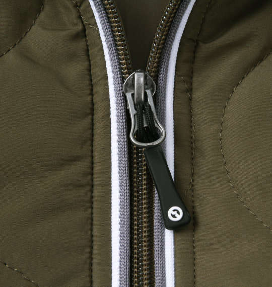 OUTDOOR PRODUCTS 240Tフルダルタフタ中綿キルトジャケット カーキ