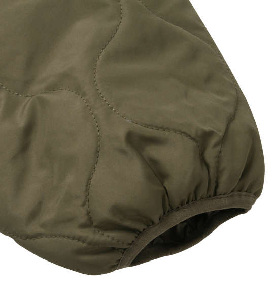 OUTDOOR PRODUCTS 240Tフルダルタフタ中綿キルトジャケット カーキ