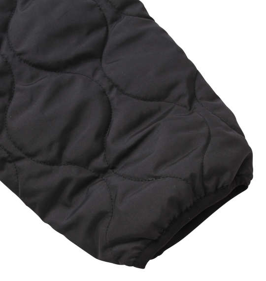 OUTDOOR PRODUCTS 240Tフルダルタフタ中綿キルトジャケット ブラック