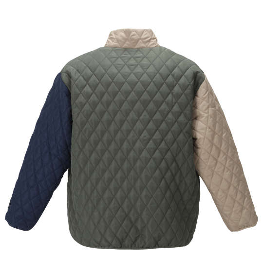 OUTDOOR PRODUCTS 240Tフルダルタフタ中綿キルトジャケット ネイビー(クレイジー)