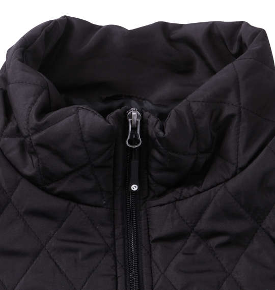 OUTDOOR PRODUCTS 240Tフルダルタフタ中綿キルトジャケット ブラック