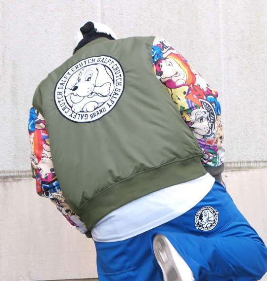 GALFY MA-1ジャケット カーキ