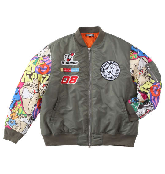 GALFY MA-1ジャケット カーキ