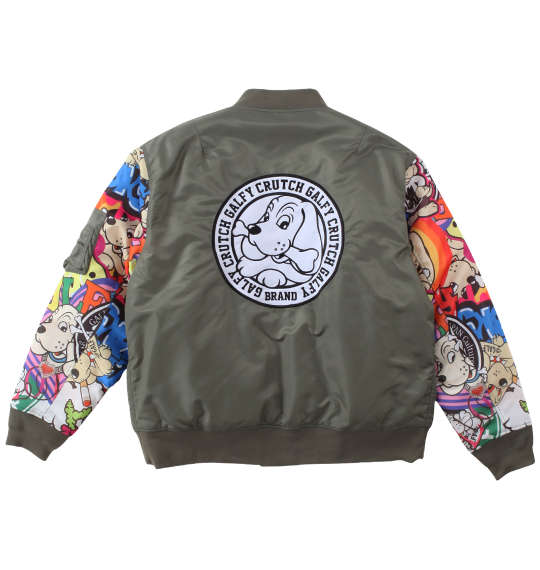 GALFY MA-1ジャケット カーキ