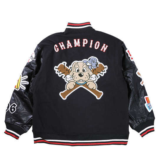 GALFY 復活わんわん大学ジャケット ブラック