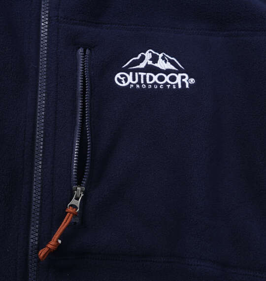 OUTDOOR PRODUCTS フリースジャケット ネイビー