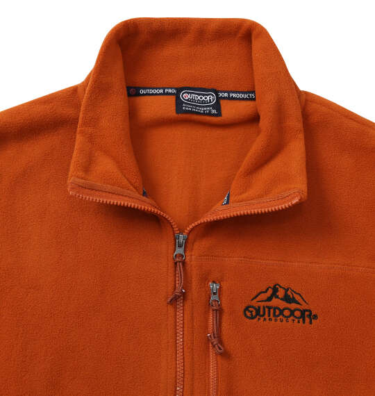 OUTDOOR PRODUCTS フリースジャケット オレンジ