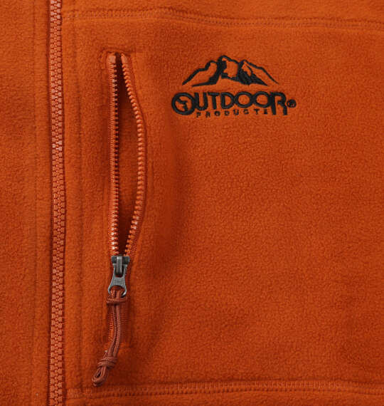 OUTDOOR PRODUCTS フリースジャケット オレンジ