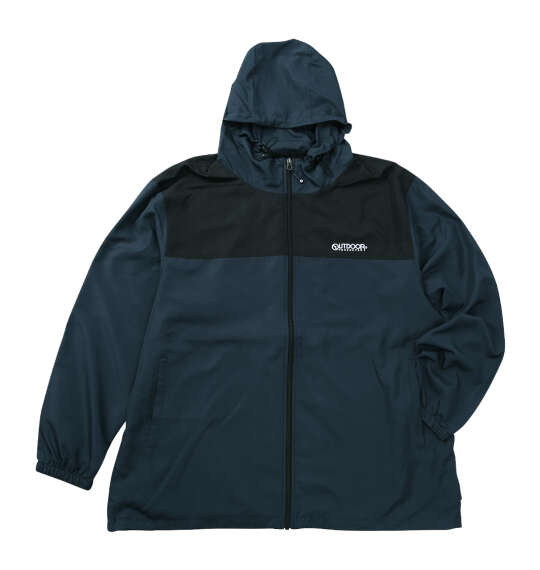 OUTDOOR PRODUCTS タフタ裏メッシュジャケット ネイビー