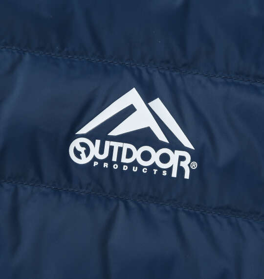 OUTDOOR PRODUCTS 中綿キルト×エステルダンボールジャケット ネイビー