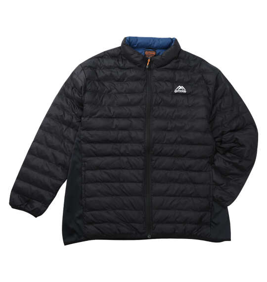 OUTDOOR PRODUCTS 中綿キルト×エステルダンボールジャケット ブラック