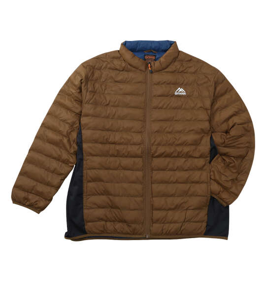 OUTDOOR PRODUCTS 中綿キルト×エステルダンボールジャケット ブラウン