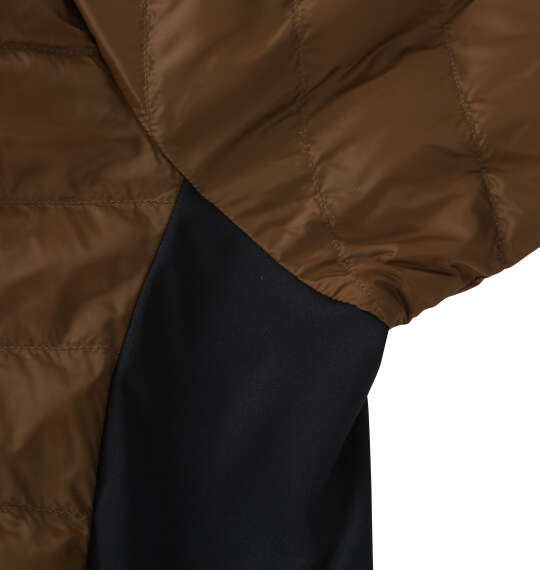 OUTDOOR PRODUCTS 中綿キルト×エステルダンボールジャケット ブラウン