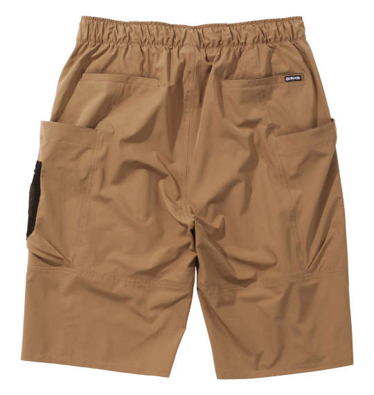 OUTDOOR PRODUCTS マルチストレッチカーゴハーフパンツ ベージュ