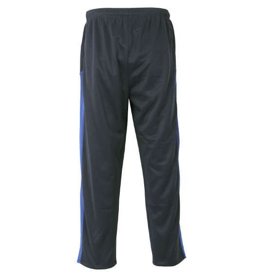 Mc.S.P サイド切替裏シャギージャージパンツ ネイビー×ブルー