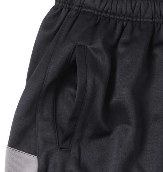 Mc.S.P サイド切替裏シャギージャージパンツ ブラック×グレー