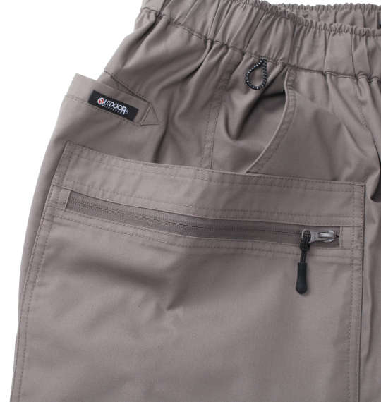 OUTDOOR PRODUCTS TCウェザークライミングハーフパンツ モカ